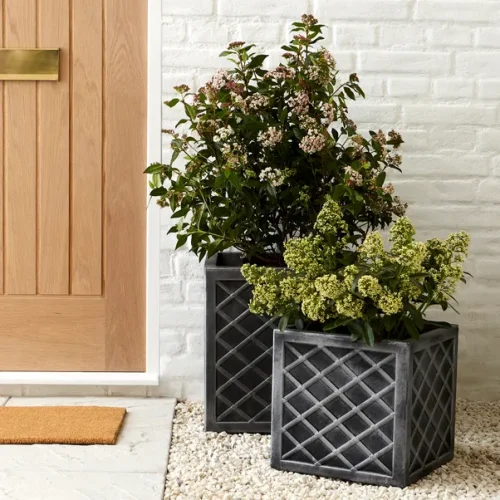 square Lazio planter