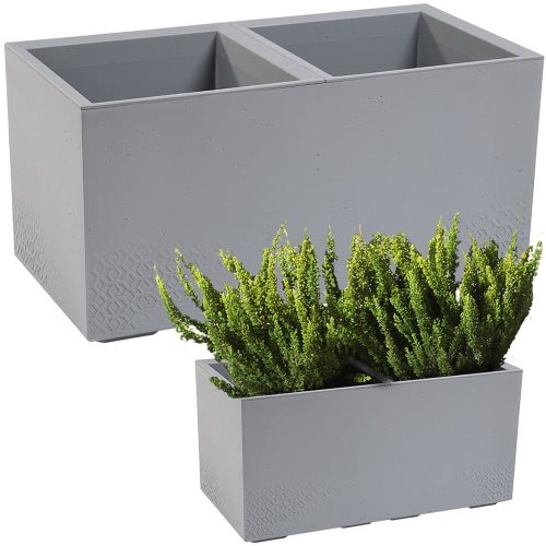 Kwietnik KARO 800*400 Beton ECO recycled